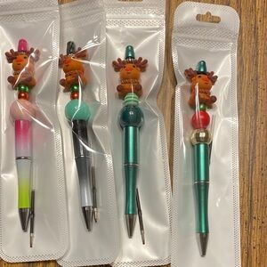 Handcrafted Rudolph pens - choose one